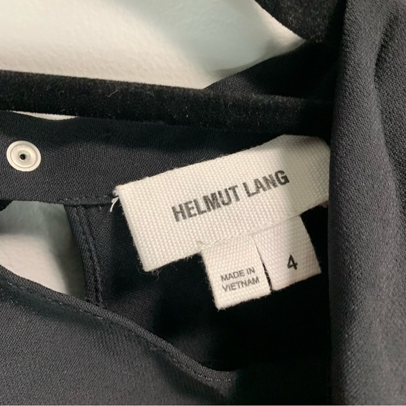 Helmut Lang Torsion Black & White Playsuit Romper - Picture 7 of 9